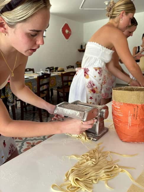 Amalfi Coast: Mozzarella, Pasta and Tiramisù Cooking Class - Making tiramisu first