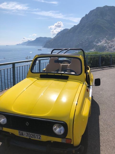 Amalfi Coast vintage tour with cheese and wine tasting - Key points at a glance