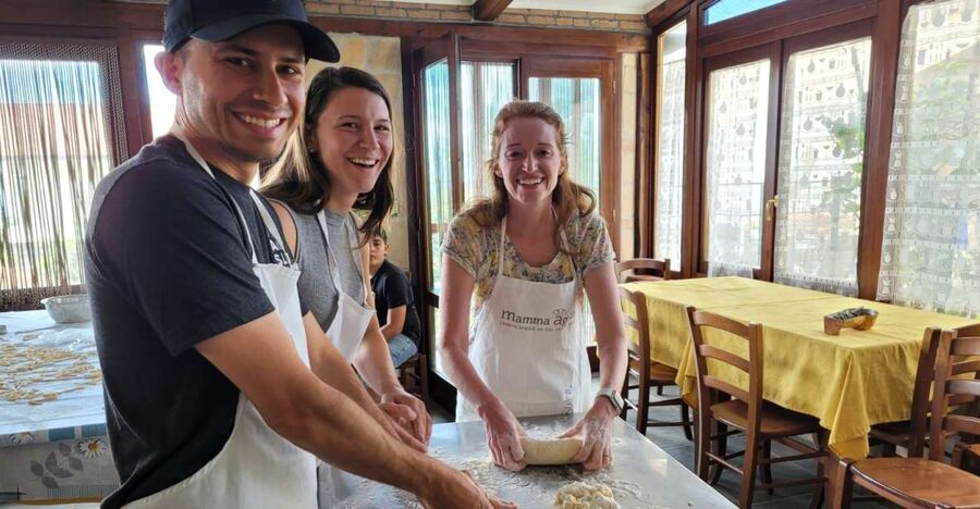 Amalfi: Make tagliatelle, mozzarella and tiramisù - Tiramisù Starts the Cooking