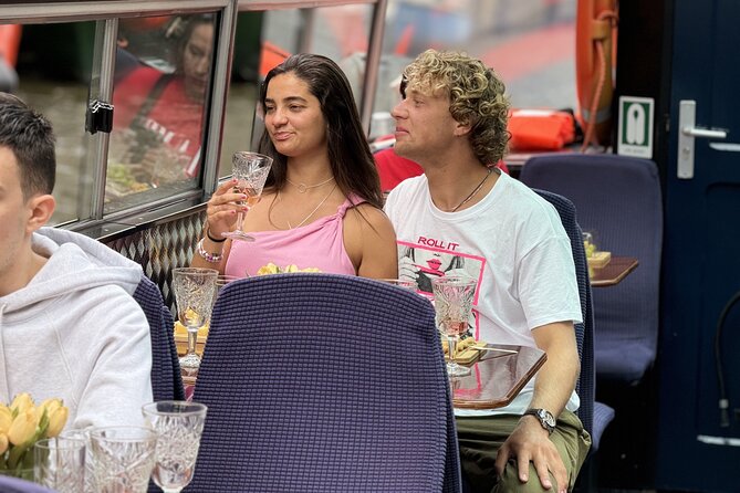Amsterdam Cheese and Wine Canal Cruise - The Jordaan, Prinsengracht, and Anne Frank House