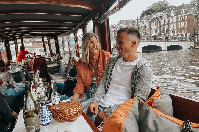 Amsterdam Classic Saloon Boat Cruise with Drinks and Cheese - Prinsengracht and the Anne Frank House