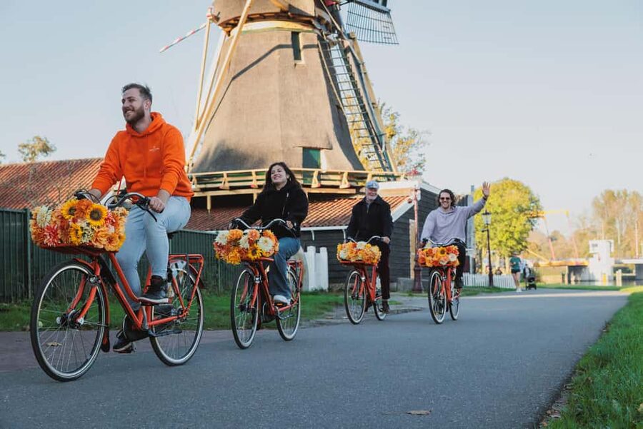 Amsterdam: E-Bike, Cheese, Windmill & Countryside Tour - The farm stop: cheese, milk, and animals