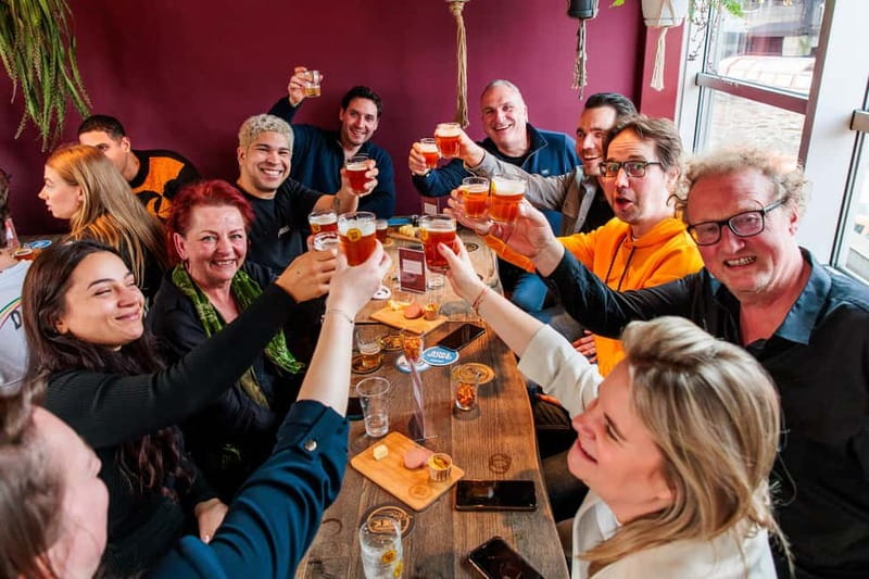 Amsterdam: Guided Craft Beer Tasting with cheese and snacks - Five Dutch craft beers, with room for surprises
