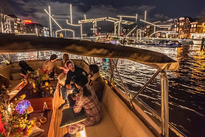 Amsterdam Small-Group Evening Canal Cruise Including Wine, Craft Beer, Cheese - The captain can make or break the mood