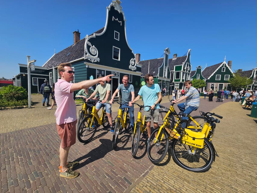 Amsterdam: Zaanse Schans E-Bike Tour with Windmills & Cheese - Guides, group size, and the pace of the day