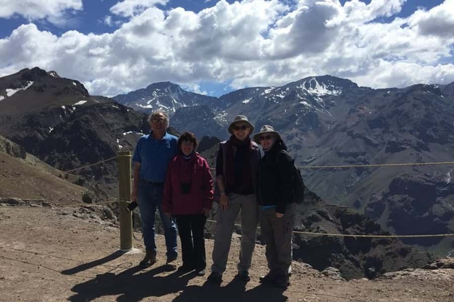 Andes Half-Day Private Tour with Wine and Cheese Tasting - Winter snow and the included snowshoes