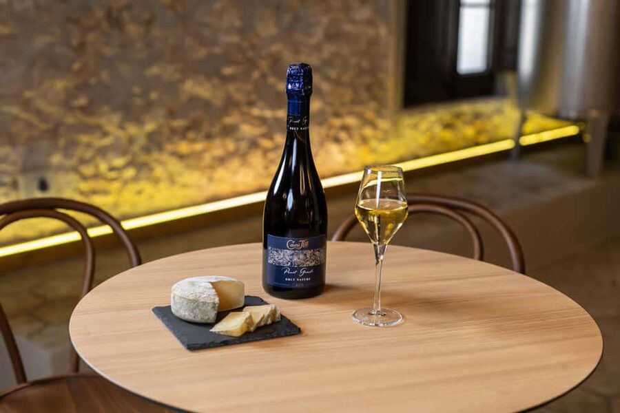 Barcelona: Cavas Hill - Winery Tour & Cheese Tasting - Entering the early-20th-century cellars