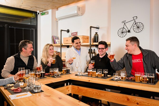 Beer Tasting Evening Experience in Athens with Greek Cheeses - Pairing five beers with Greek cheeses