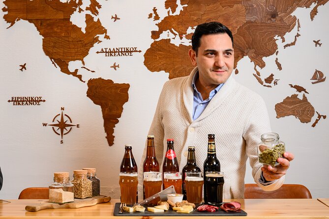 Beer Tasting Evening Experience in Athens with Greek Cheeses - Learning the Greek brewing basics