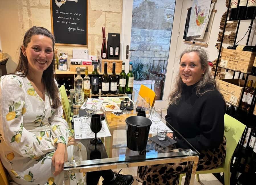 Bordeaux wines : tasting with 4 white wines and cheeses - Timing, group size, and who should book