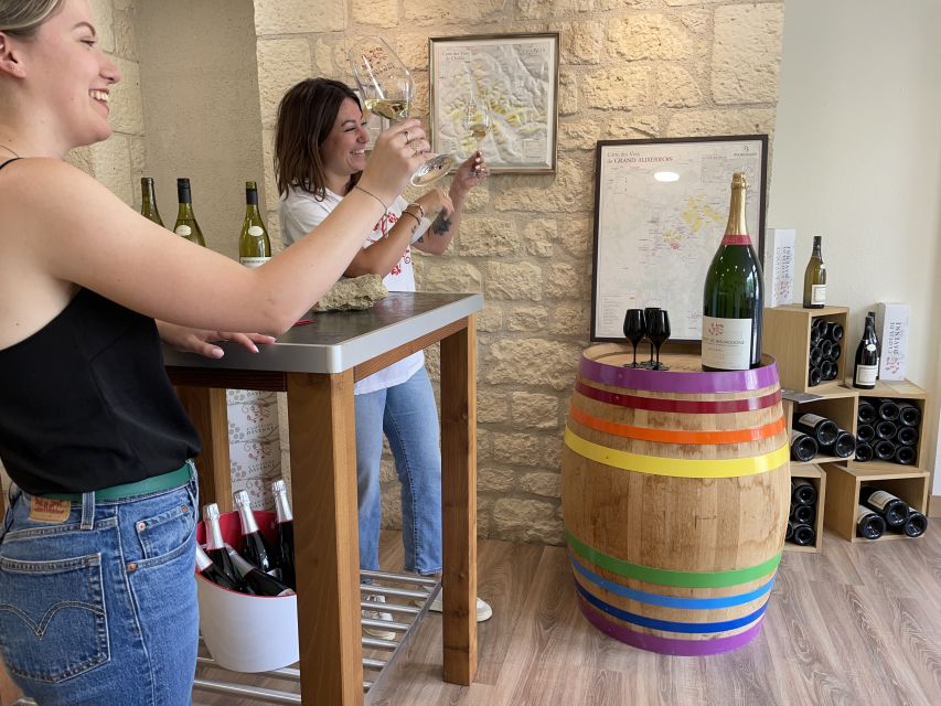 Chablis Wine and Cheese Pairings Clotilde Davenne - Entering the Clotilde Davenne boutique in Chablis