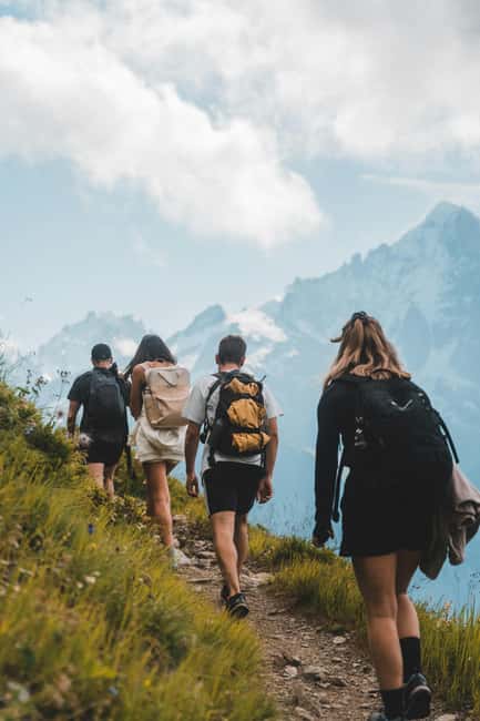 Chamonix: Sunset Hike & Fondue in the Alpine Land with Guide - The nighttime descent with headlamps