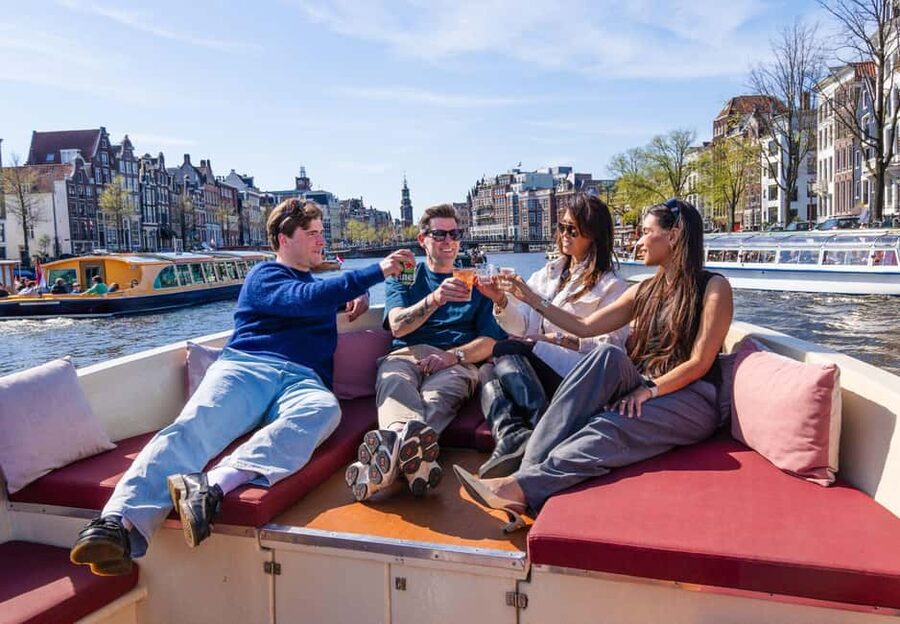 Cheese & Drinks Guided Amsterdam Boat Tour, All Inclusive - Cheese, Beer, Wine, and the Drink Choice