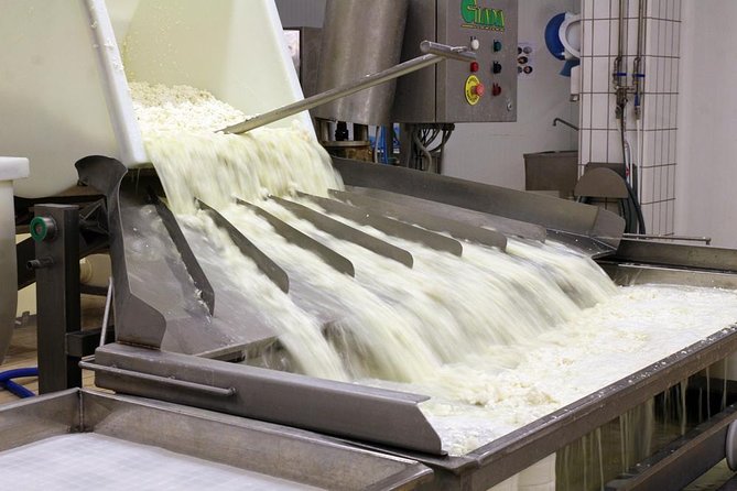 Cheesemaker for a day & visit to the dairy - Arriving at Argiolas Formaggi in Dolianova