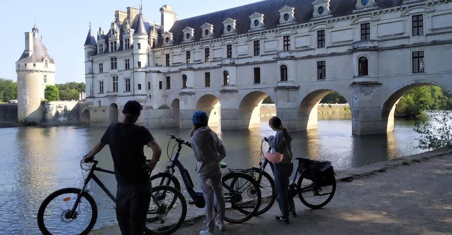 Chenonceau: guided ebike ride and wine & cheese picnic lunch - Ancient roads, Bourré, and Montrichard