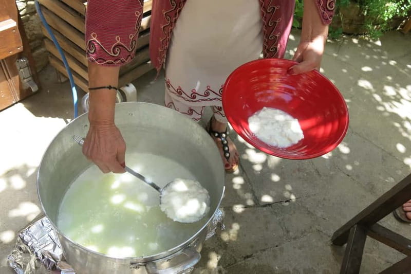Cyprus: Mountain Towns and Cheesemaking Day Trip with Brunch - Making halloumi with a local family