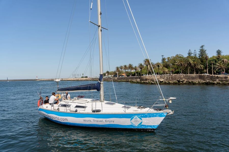 Douro River Cruise with Cheese & Tonic Porto in a Sailboat - Jardins do Palácio de Cristal from the river