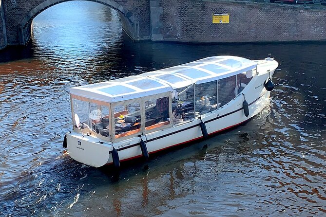 Dutch Cheese & Drinks Guided Amsterdam Boat Tour, All Inclusive - Quiet waterways, monks, merchants, and old houses