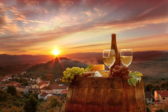 Experience Chianti & Cheese w/ 3 wineries & dairy visit—max 8 pp - Lunch at the final winery