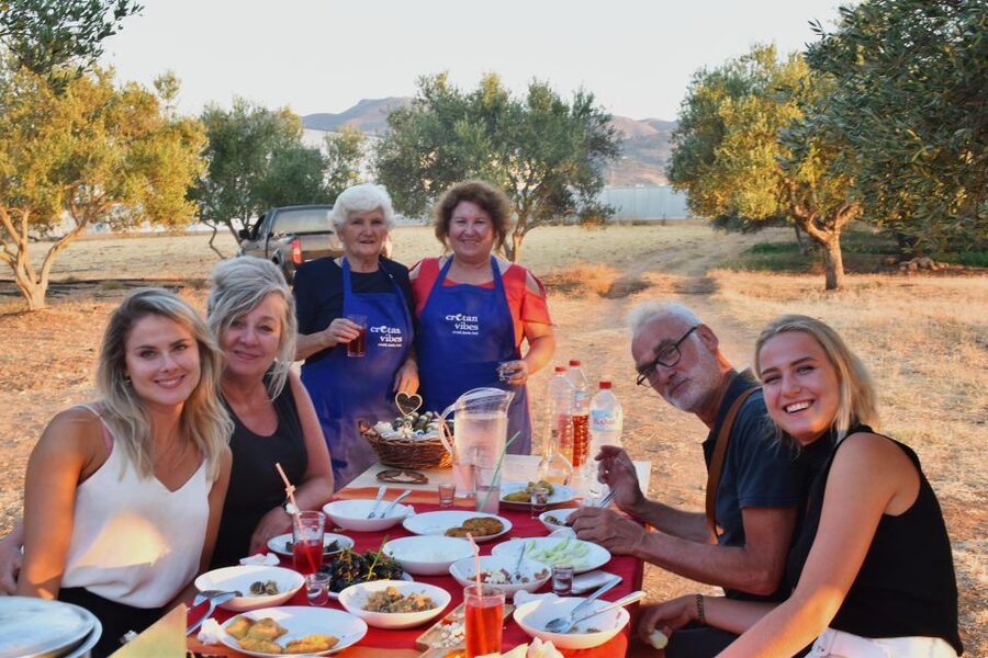 Farm Tour with Cheese-Making, Olive Oil Tasting & Picnic - The greenhouses and Cretan crops