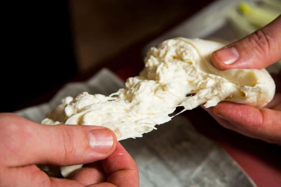 Florence: Mozzarella Making Workshop with Wine Tasting - Shaping mozzarella into bocconcini, nodini, and treccine