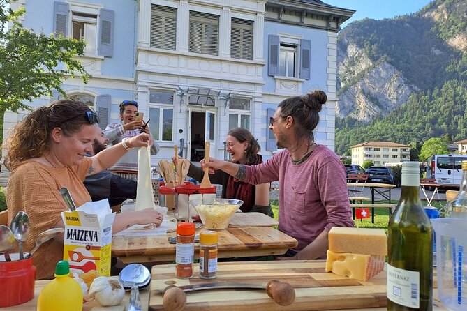 Fondue Cooking Class and Cheese Workshop in Switzerland - Garden games keep the afternoon moving