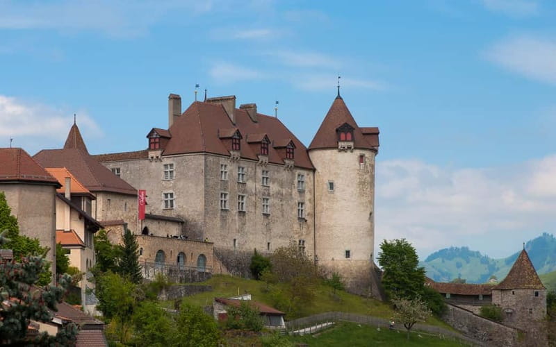 From Geneva: Gruyères Tour with Cheese & Chocolate Factories - La Maison du Gruyère and the cheese-making stop