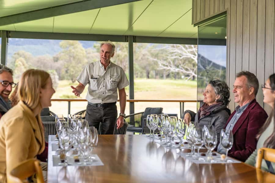 From Sydney: Award-Winning Hunter Valley Wine & Cheese Tour - Lunch beside the water in Pokolbin