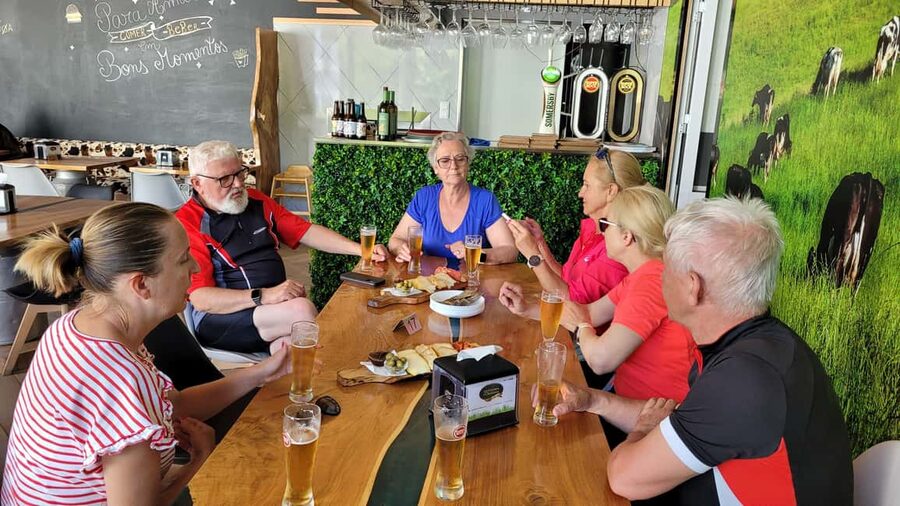 Furnas: Guided E-bike Tour with Cheese Tasting - Riding into the historic village of Furnas