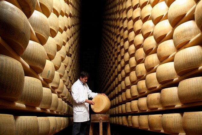 Group Tour Casa Museo Ferrari and Parmesan Cheese Factory - The Parmigiano Reggiano factory comes first