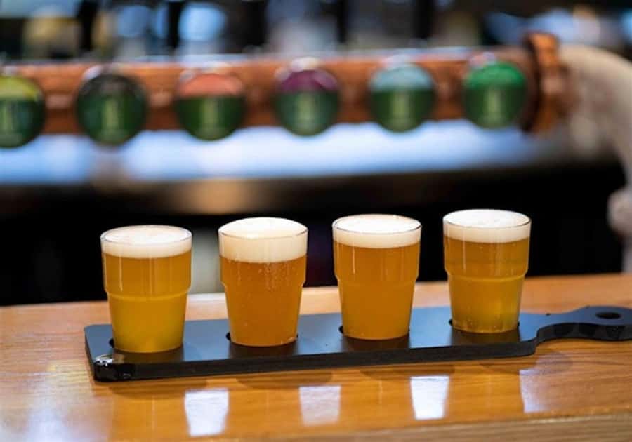 Hahndorf: Grunthal Gin, Beer, Wine, and Cheese Tasting - The five-cheese tasting tile