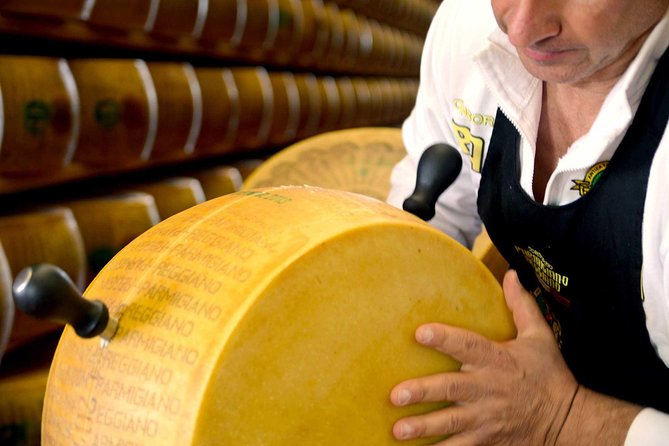Half Day Private Parmigiano Reggiano and Parma Ham Experience - A Four-Age Parmigiano Reggiano Tasting