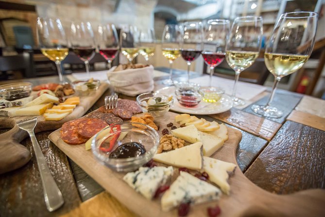 Hungarian Wine Tasting (with Cheese and Charcuterie) in Budapest - Five glasses that introduce Hungary’s wine regions