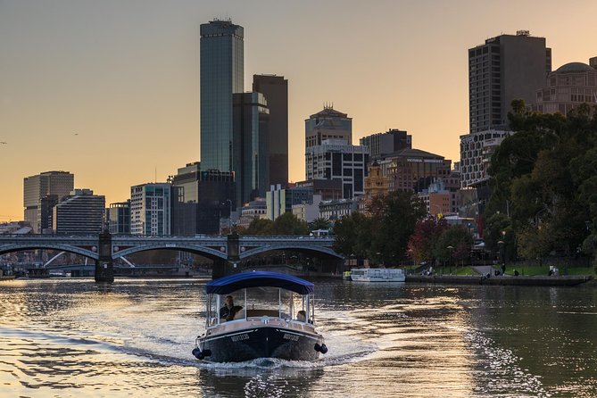 Luxury Private 90min Wine and Cheese Yarra River Cruise - A private boat makes the cruise feel personal