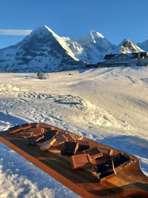 Männlichen: Cheese and Chocolate Tasting on Mountain Summit - The 360-degree viewpoint and photo stop