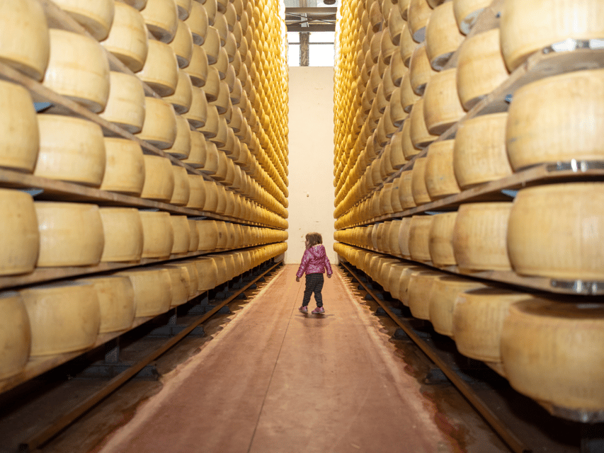 Maranello: Parmesan Factory Tasting & Tour near Modena - The Farm Shop Adds a Useful Final Stop
