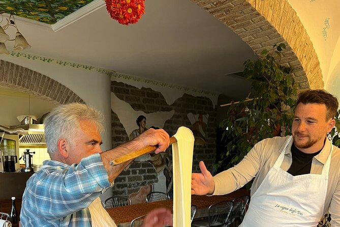 Milk the Cow & Make Mozzarella and Gnocchi with Our Family - Rolling gnocchi and eating it alla sorrentina