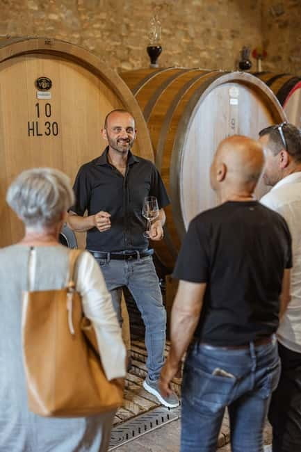 MONTALCINO : Wine Tasting with Tuscan Cold Cuts and Cheese - A vineyard walk with Brunello views