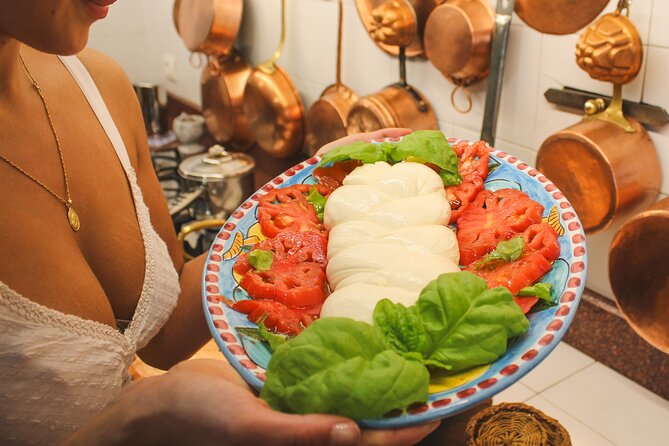 Mozzarella experience with private cooking class - Cooking a Sorrento first course