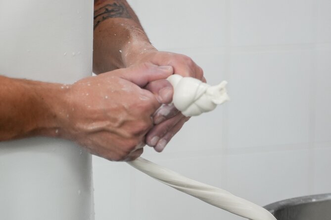 Mozzarella Live Show & Tasting in a Cheese Factory - Why fresh mozzarella tastes different