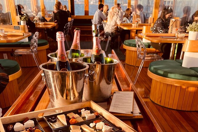 New York City: Champagne, Cheese, Caviar & Sightseeing Cruise - Lady Liberty from the bow