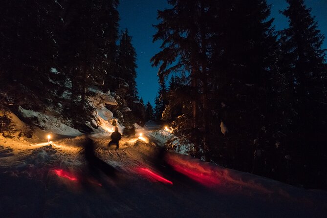 Night Sledding with Fondue - At a glance