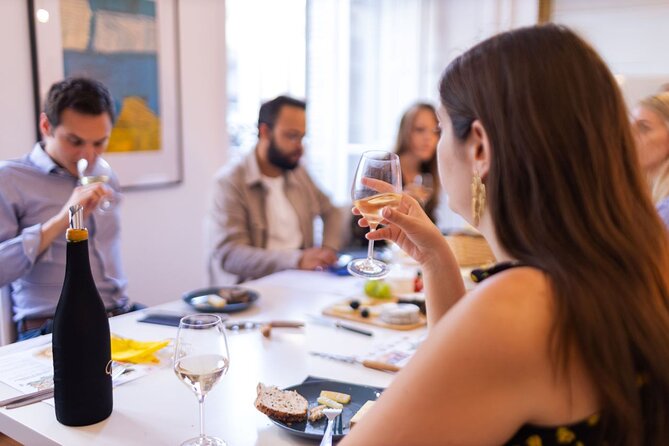 Paris Cheeses and Wines Tour de France with Tasty Games - A terrace under trees, or a private room