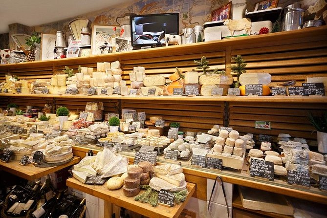 Paris Marché d’Aligre Walking Tour with Chocolate and Cheese Tasting - Cheese, saucisson, bread, and pastry