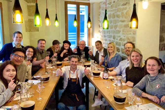 Paris Wine and Cheese Pairing Small-Group Experience - A Latin Quarter tasting room at noon