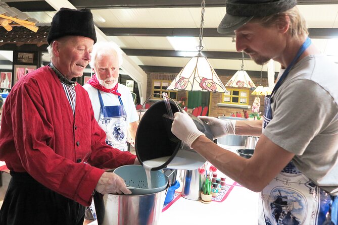 Private Farmhouse Cheesemaking Workshop - The clog factory adds a distinctly Dutch extra