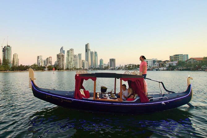 Private, luxury Gold Coast Gondola cruise with cheese & wine - Key points to know before you book