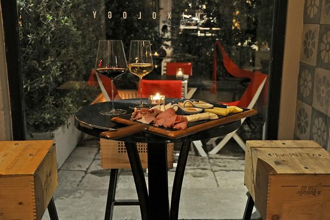 Private Sicilian Wine & Cheese Tasting - Cheese, ham, almonds, and dessert