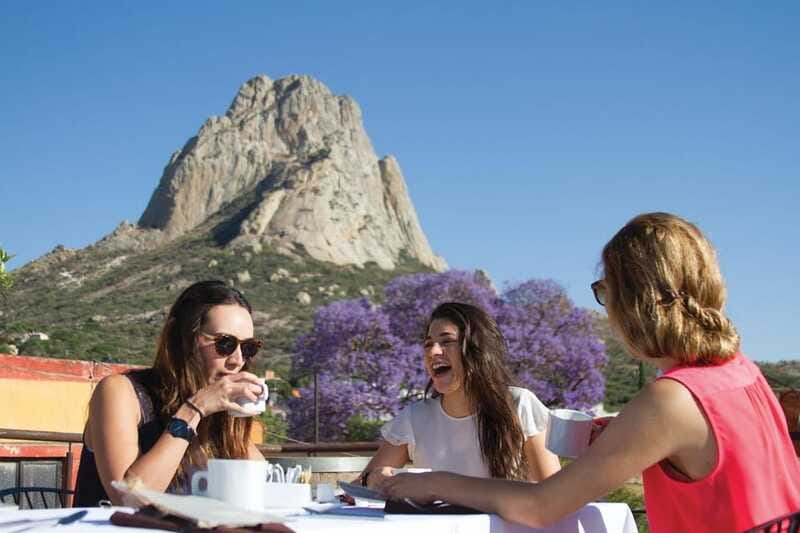 Querétaro: Cheese and Wine Tasting Tour - Peña de Bernal and the huge rock above town