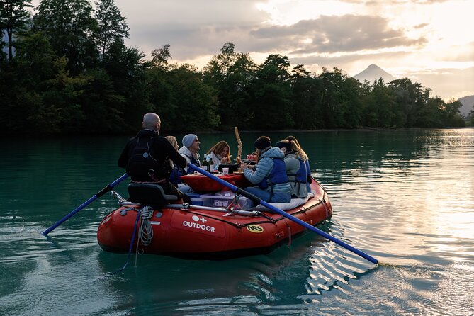 Raclette Rafting in Interlaken - Raclette, potatoes, wine, and tea